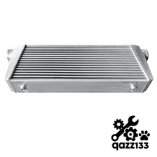 Front Mount Universal Aluminum Intercooler Tube Fin 31x13x4 3 Od Turbo