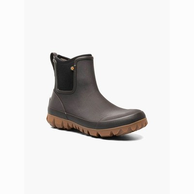 BOGS Men's Arcata Urban Chelsea Winter Boots - 11.0 - Dark Brown