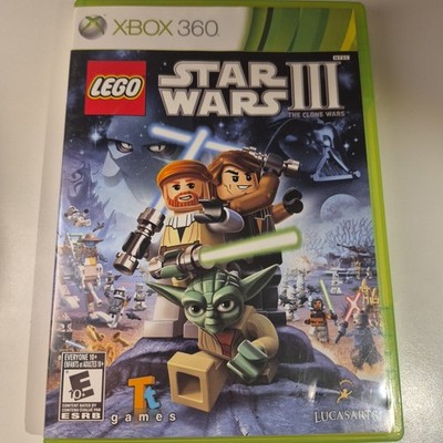 LEGO Star Wars III: The Clone Wars (Microsoft Xbox 360, 2011)