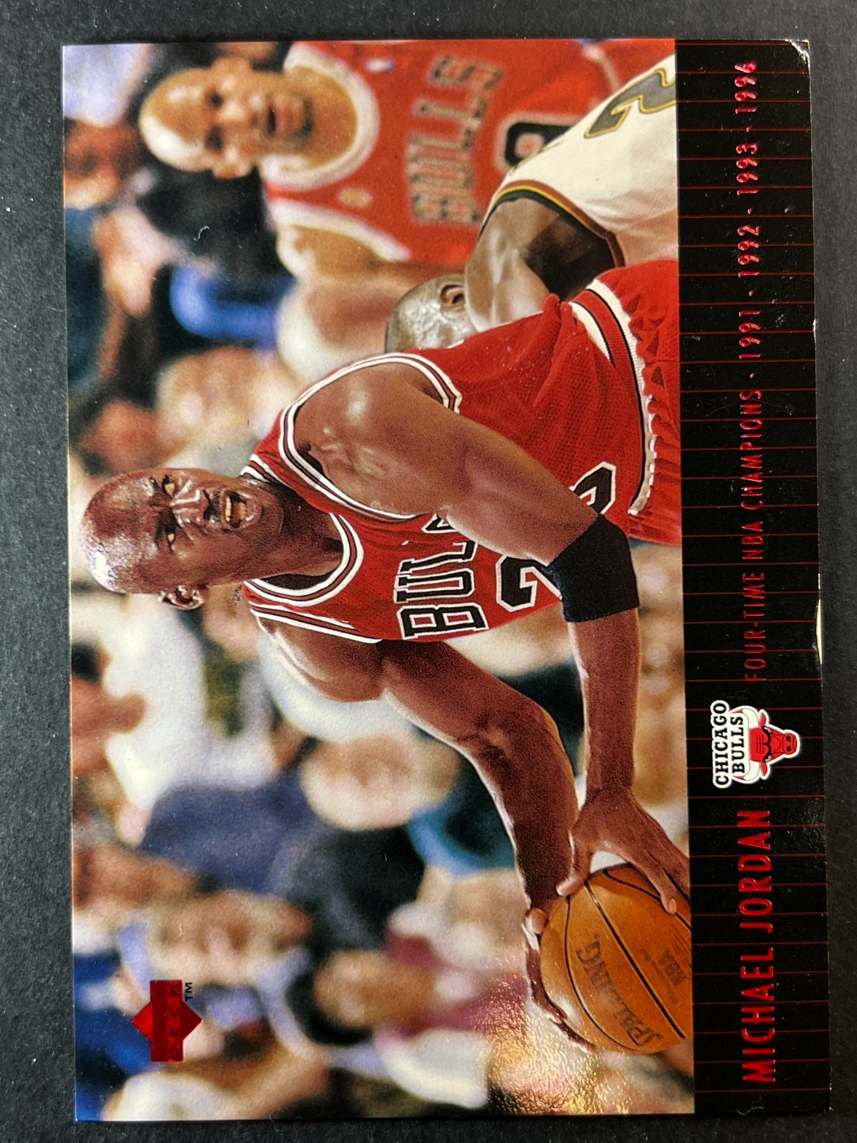 1997 Upper Deck UD Authenticated Jumbo Michael Jordan #MJ1