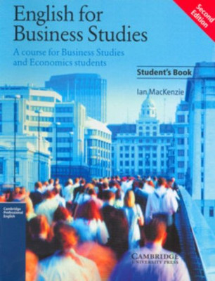 English for Business Studies Student's book: A Course for... - MacKenzie, Ian
