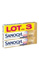 Lot Of 3 Sanogyl Toothpastes Gum Care 3 X 75 ML Relieves Strengthens Gums