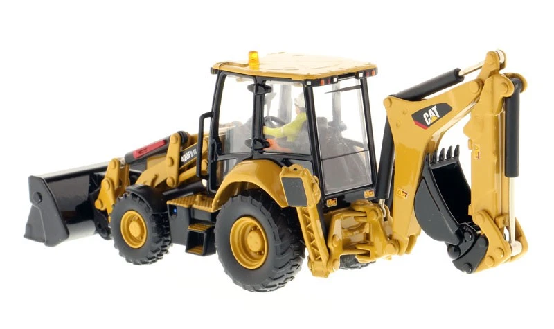 2018 CAT Caterpillar 420F2 IT Backhoe Loader Diecast Model 1/50 by Diecast Ma... - Image 2 of 4