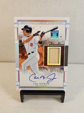 2025 Panini Impeccable Lumber Signatures #ILS-CR Cal Ripken Auto Bat /25 Orioles