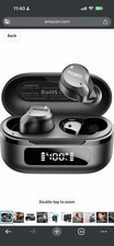 TOZO NC9 Hybrid Active Noise Cancelling Wireless Earbuds, 6 Mics ENC Clear Call,