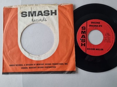 Roger Miller - Engine Engine #9 / The Last Word In Lonesome Is Me 7'' Vinyl US