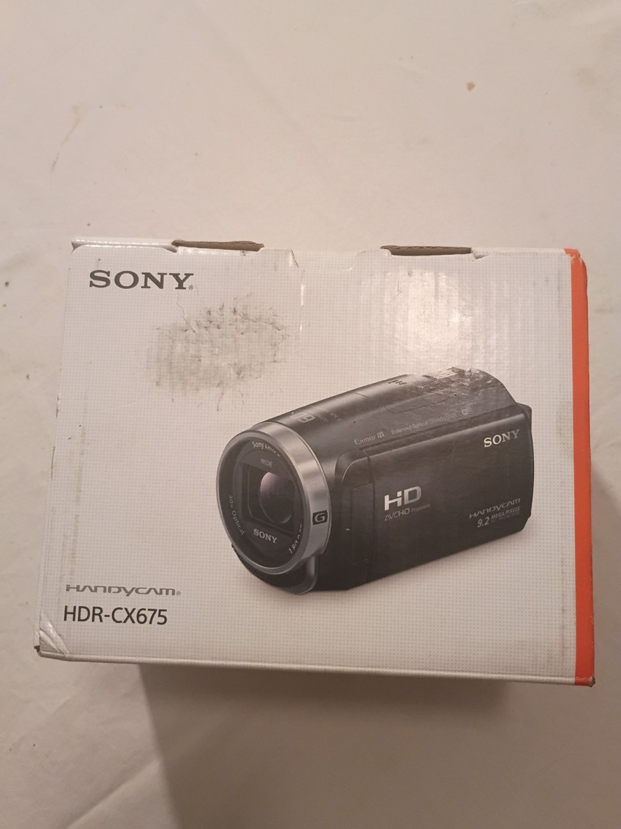 Sony HDR-CX675 32 GB Camcorder - Black for sale online | eBay