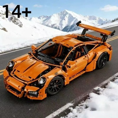 *NEU* MOC 42056 Porsche 911 GT3 RS Technic Baustein 2704 Teile Kostenlose Lieferung