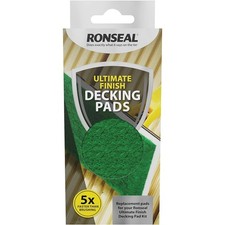 Ronseal Decking Applicator Refill Pads Ultimate Finish Twin Pack Replacement UK