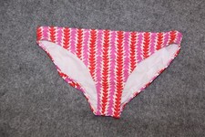 BIKINI UNTERTEIL BADESLIP  GRÖSSE 38  ROSA ROT GEMUSTERT VON BODEN