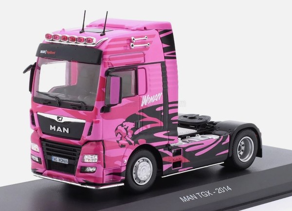 Ixomodels, Man Tgx 4X2 2014 Pink - Woman, 1/43, G1470008-image