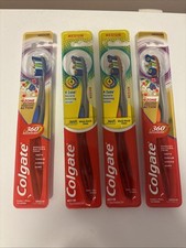 Colgate 360 Advanced 4 Zone Bacteria Removing Action Toothbrush Medium