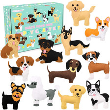 Puppy Sewing Kit for Kids  Fun Plush Toy Sewing for Girls  Boys   DIY Felt