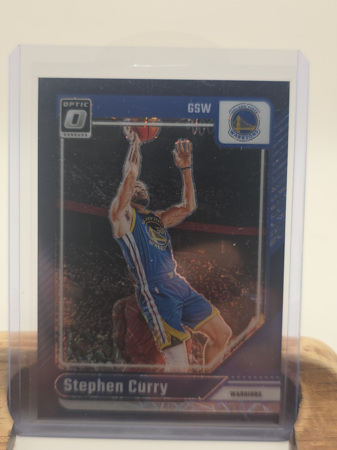 2024-25 Panini Donruss Optic Stephen Curry #155 Purple Velocity Prizm /12