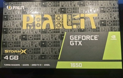 Palit GeForce GTX 1650 StormX - 4GB GDDR5 Grafikkarte - OVP