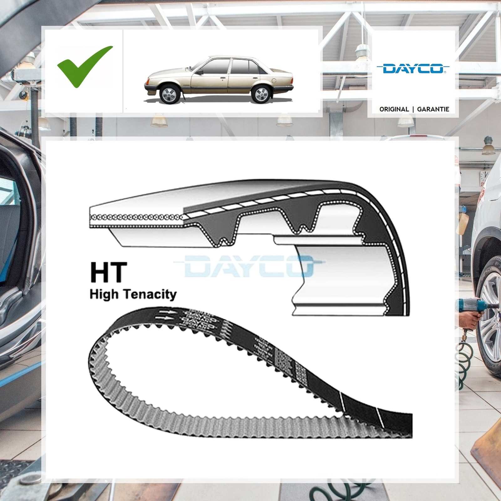 Zahnriemen Dayco für Ford C-max II DXA/CB7, DXA/CEU 1.6 TDCi