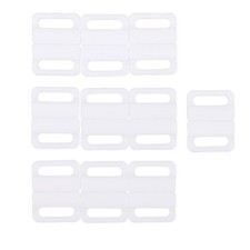 10 Pairs Plastic Bikini Clips Snap Hooks Bra Strap Swimwear