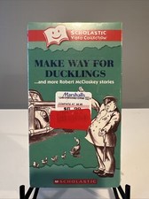 Scholastic VHS Tape Make Way For The Ducklings
