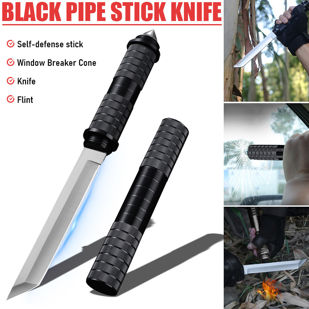 13" MILITARY TACTICAL Hunting FIXED BLADE SURVIVAL Knife Fire Starter