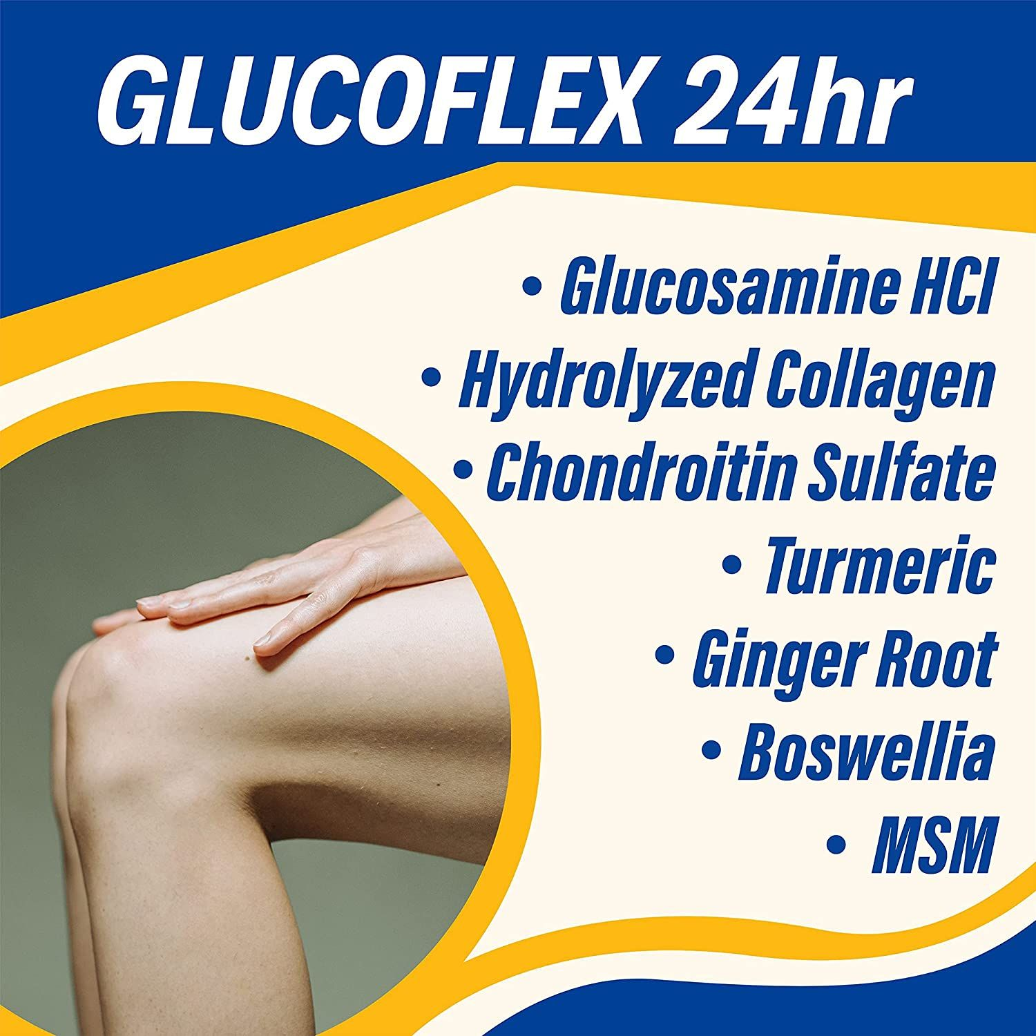 Glucoflex 24 Glucosamine and Chondroitin Sulfate Complex MSM Caplets