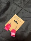 Handmade Pink Earrings - NEW — photo 4