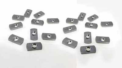 BUCKEYE FASTENER 20 Pack 7/16-20 Spot Weld Nuts - Double Tab - ND 3924