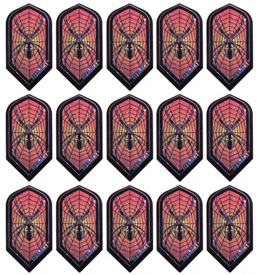 5 New Sets Elkadart Hologram Slim Dart Flights - Ships w/ Tracking - Spider
