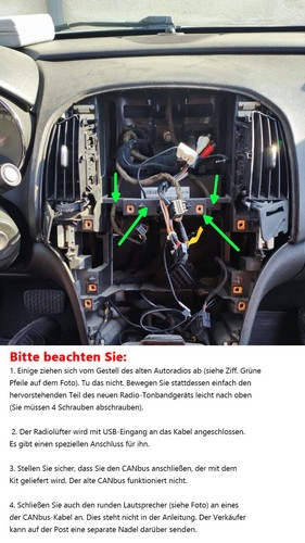4G+64G Android 14 FM GPS Navi WiFi Carplay Autoradio Für Opel Astra J 2009-2014 - Bild 5 von 22