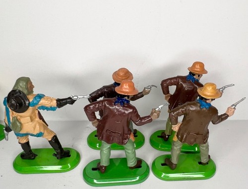Britains Deetail 1971 ACW Wild West Cowboys Lot of 15 - Picture 9 of 20