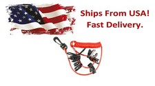 Universal Boat Kill Switch Safety Lanyard