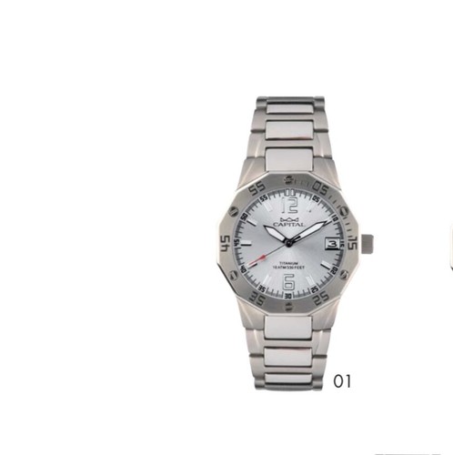 OROLOGIO DA POLSO UOMO CAPITAL COLLEZIONE TITANIO AX412 IDEA REGALO OFFERTA  | eBay