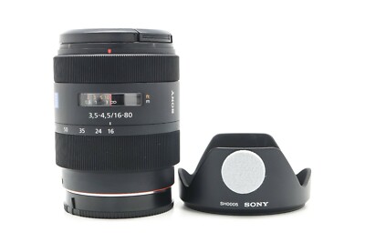 Sony Carl Zeiss T* 16-80mm f/3.5-4.5 DT Lens for Sony/Minolta A