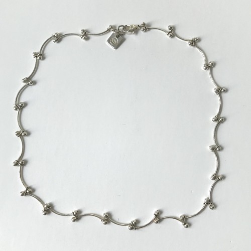 Silver tone Short Necklace Choker | eBay