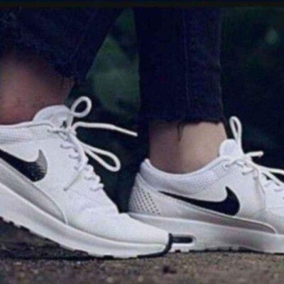Nike Air Max Thea Sneakers - Women s Size 9.5 .  Color - White/Black.