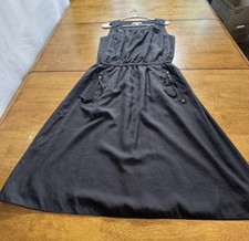 The Loft - Must Have! Black Dress - Wedding - Casual Work - Pockets - EUC Size 8