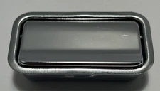 Vintage Chrome Ashtray Flat Bottom Hot Rod Custom Arm Rest & Center Console