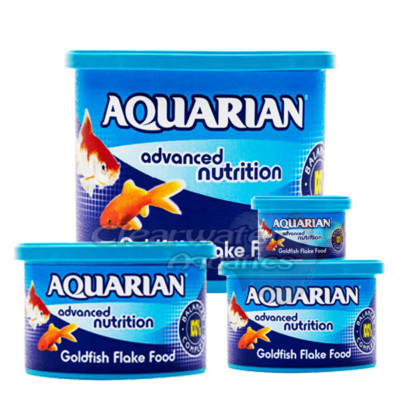 ORIGINAL AQUARIAN GOLD FISH FLOCKENFUTTER TANK AQUARIUM FLAKES 13G 25G 50G 200G