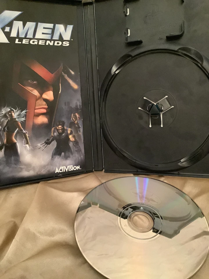 Playstation 2 PS2 Marvel X-men Legends & Iron Man LOT of 2 CIB Tested & Working - Image 4 of 4