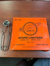 Shurlite Spark Lighter Round File Single Flint 2501 Box Of 12 New In Box