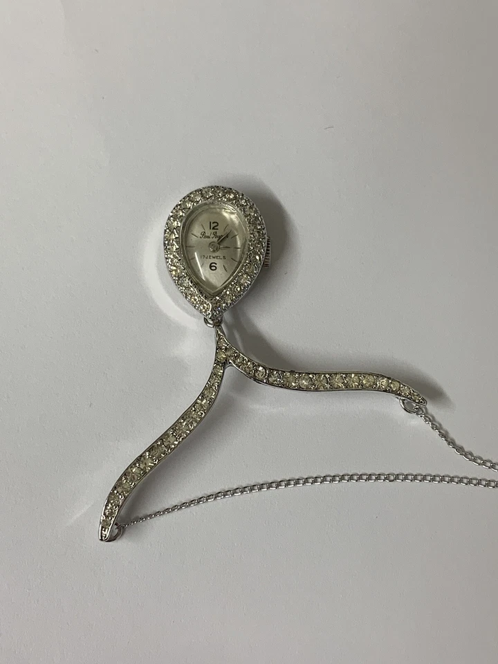 Collar reloj mujer Paul Peugeot lágrima caída Foto 4 de 4