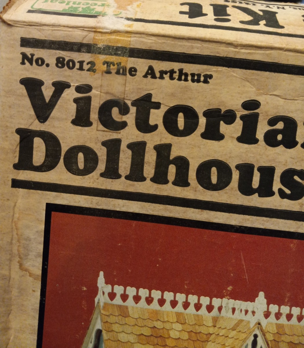 Vintage Greenleaf No 8012 The Arthur Victorian Dollhouse Kit 1