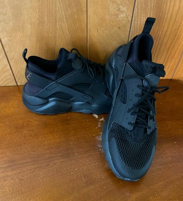 Size 11 5 Nike Air Huarache Run Ultra Breathe Black For Sale Online Ebay