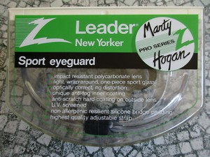 Marty Hogan Pro Series Sport Eyeguard Anti Fog Glasses w/ Adjustable Head Strap