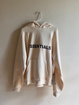 FEAR OF GOD ESSENTIALS Men's Hoodie CREAM XL