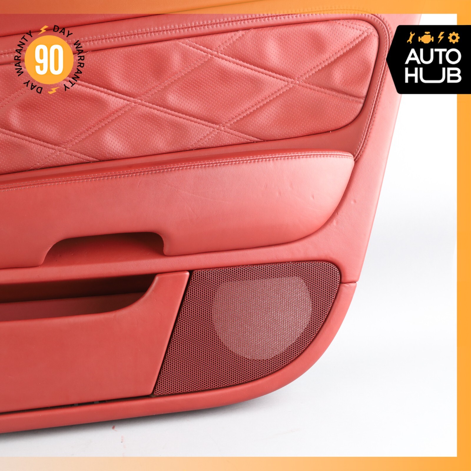 03-10 Bentley Continental GT Right Side Interior Door Panel Red OEM 73k