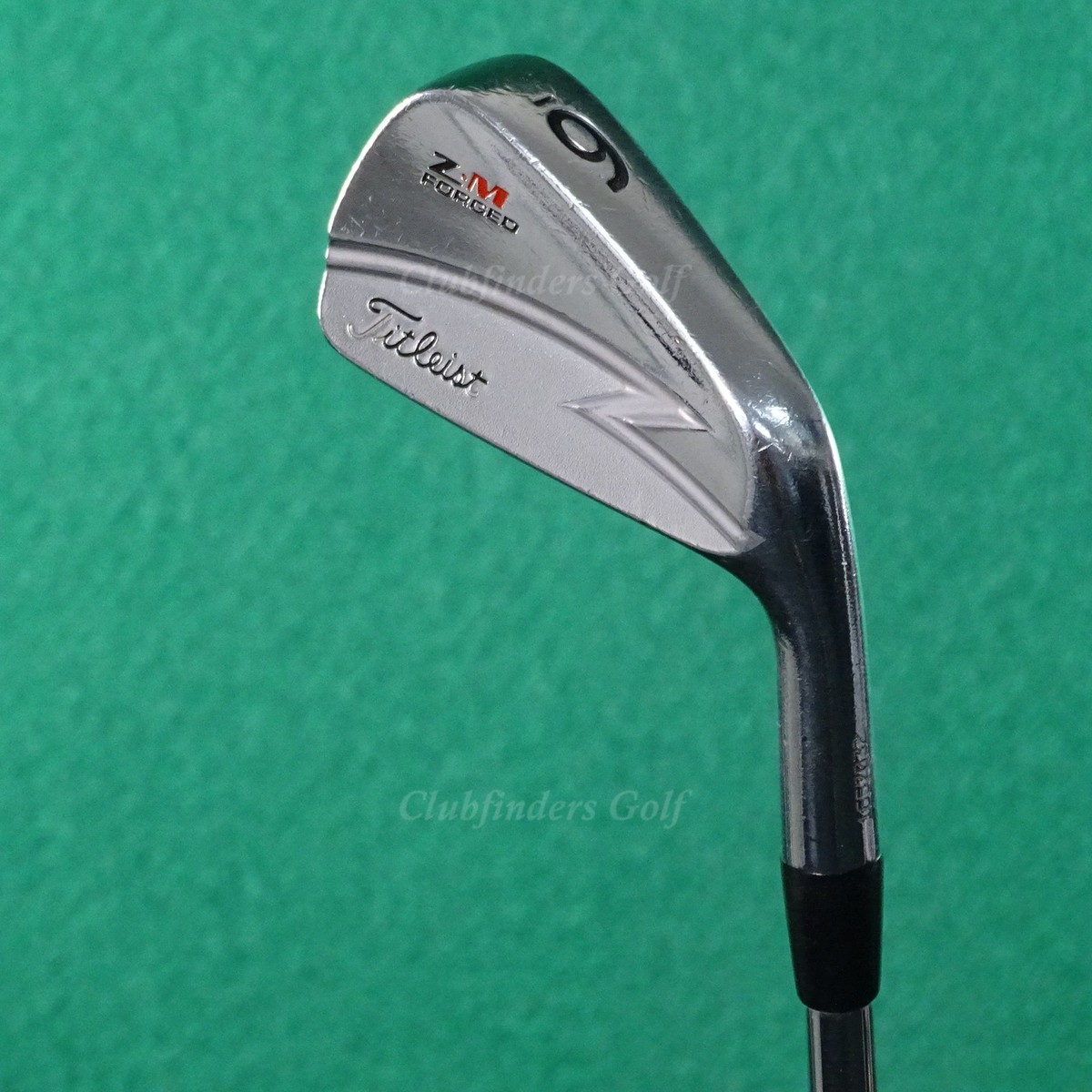 Titleist ZM Forged Single 6 Iron True Temper Dynamic Gold Titleist ZM Forged Single 6 Iron True Temper Dynamic Gold