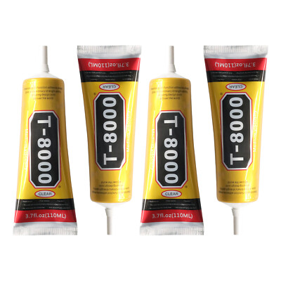 15/110 T8000 Clear Multi-Purpose DIY Adhesive Glue Cellphone Frame Glass Jewelry