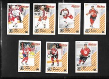 1992-93 PANINI STICKERS ENGLISH NHL HOCKEY CARD 194 TO 308 + FOIL A-V SEE LIST