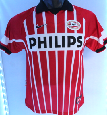 PSV EINDHOVEN 1997 1998 HOME FOOTBALL SHIRT SOCCER JERSEY NIKE sz