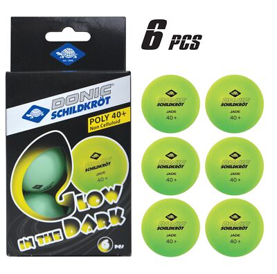 Donic-Schildkröt TT-Ball Glow in the dark fluoriszierend